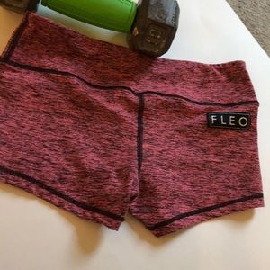 Cute pink heather FLEO shorts